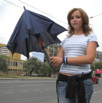 Viktória (14) z Bratislavy: Zas má pršať, a vraj máme leto...