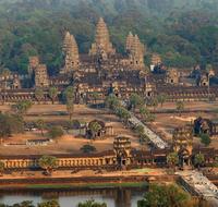 Takto vyzerá Angkor Vat dnes. Jeho väčšiu časť pohltil prales.
