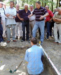 Robert Fico dnes navštívil archeologické nálezisko v Bojnej