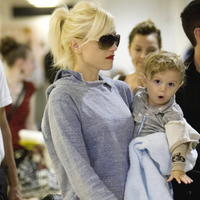 Gwen Stefani so synom Kingstonom.