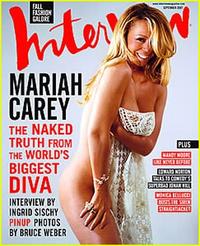 Titulka augustového vydania časopisu Interview patrí Mariah Carey.