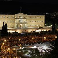 Gréci protestujú proti finančnej kríze