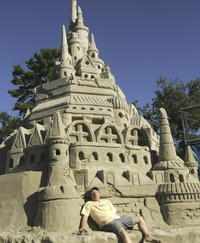 Ed si po dokončení hradu poriadne vydýchol.