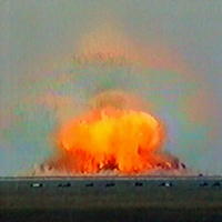 Test bomby odvysielala ruská televízia.