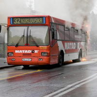 Autobus značky Tambus s dieselovým pohonom, ktorý horel na Stromovej ulici na Kramároch doslúžil.