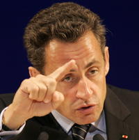 Francúzsky prezident Nicolas Sarkozy