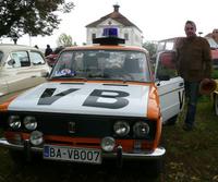 Originálna policajná Lada 1500 z roku 1975 patrí Petrovi Dzurušovi z Košíc.