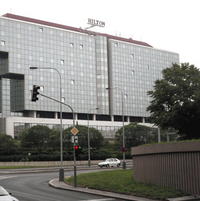 Hotel Hilton v Prahe.