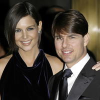 Tom Cruise s manželkou Katie Holmes.