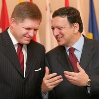 Robert Fico a predseda Európskej komisie José Manuel Barroso