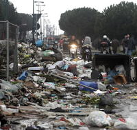 Odpadová kríza v Neapole trvá už viac ako dva týždne.