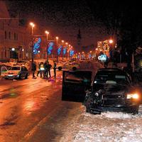 Policajná naháňačka sa skončila na prešovskej Hlavnej ulici.