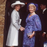 Princezná Diana s matkou Frances Shand Kydd