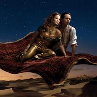 Jennifer a Marc vytvorili rozprávkovú dvojicu z rozprávky o Aladinovej čarovnej lampe.