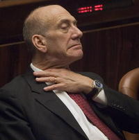 Izraelský premiér Ehud Olmert