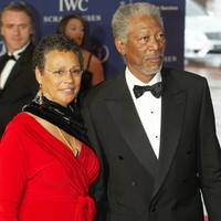 Morgan Freeman s bývalou manželkou