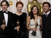 Zľava: Daniel Day-Lewis, Tilda Swinton, Marion Cotillard, Javier Bardem