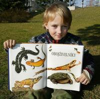 Andrejkovi sa v knižke najviac páčili žabky.