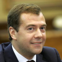 Ruský prezident Dmitrij Medvedev