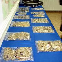 Zlato z krádeže vypátrala polícia v priebehu niekoľkých dní.