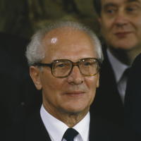 Líder vtedajšej NDR Erich Honecker.