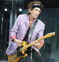 Gitarista legendárnej skupiny Rolling Stones Keith Richards