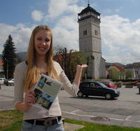 „To je naša pýcha!“ vraví sprievodkyňa Erika Ištvániková o atrakcii Rožňavy - vyhliadkovej strážnej veži.