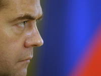 Ruský prezident Dmitrij Medvedev