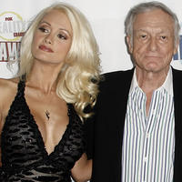 Hugh Hefner a Holly Madison.