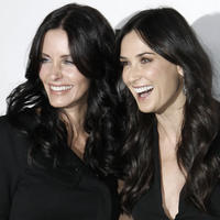 Demi Moore a Courtney Cox