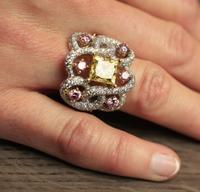 Najdrahší prsteň Výstavy voľných diamantov