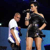 Rihanna a Chris Brown.