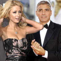 Paris Hilton a George Clooney.