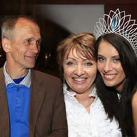 Miss Barbora Franeková a jej rodičia