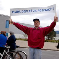 Protest pred KIA Motors