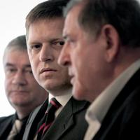 Ján Slota, Robert Fico a Vladimír Mečiar