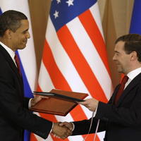 Barack Obama, Dmitry Medvedev