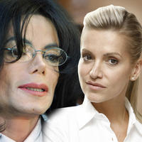 Michael Jackson a Dara Rolins.
