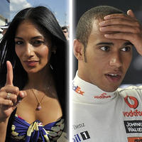 Nicole Scherzinger a Lewis Hamilton