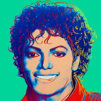 Michael Jackson v podaní Andyho Warhola.