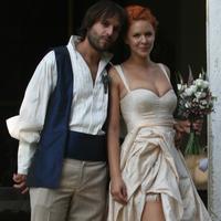 Prvá novomanželská fotka Kamila a Kristíny.