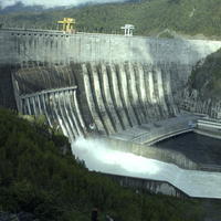 Hydroelektráreň Sajano-Šušenskaja.