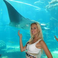 Denisa Mendrejová obdivovala na Bahamách morské príšerky.