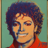 Warholov obraz Michaela Jacksona