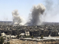 Sýria hlási izraelské letecké útoky na Damask: Podľa obyvateľov došlo najmenej k trom výbuchom