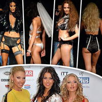 Modelky a organizátorky štvrtkovej prehliadky.