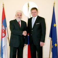 Robert Fico a Mirko Cvetkovič