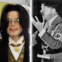 Michael Jackson a Adolf Hitler