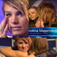 Speváčka Adriana Kopecká sa neubránila slzám.