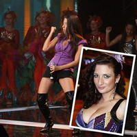 Andrea Zimányiová počas vystúpenia